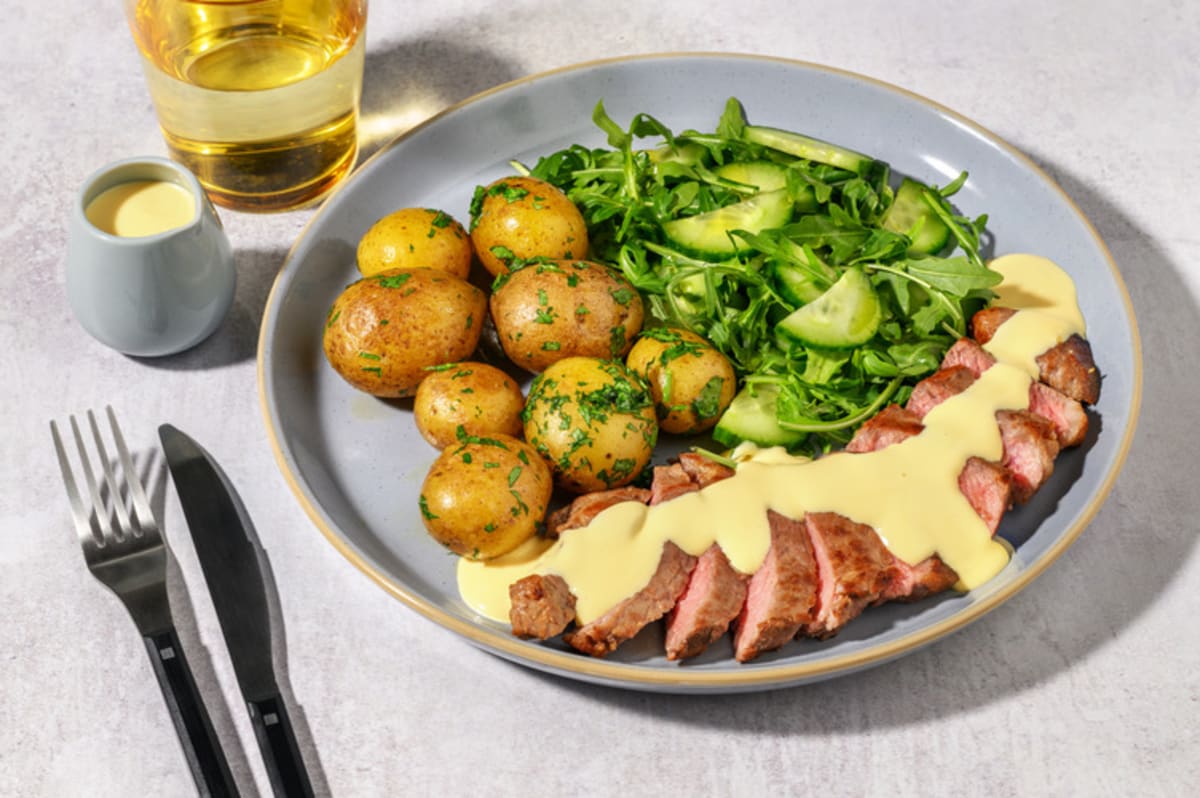 Chicken and Hollandaise Sauce