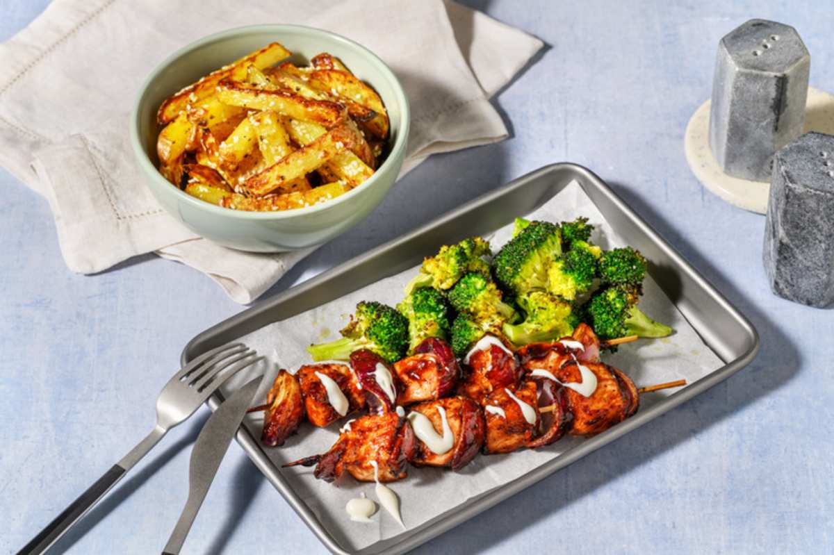 Teriyaki Chicken Skewers