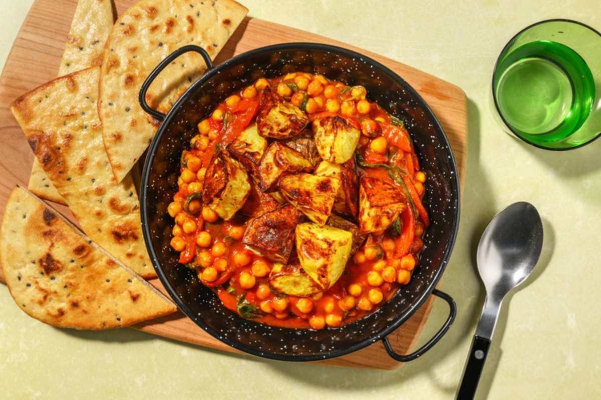 Saag Chana Masala