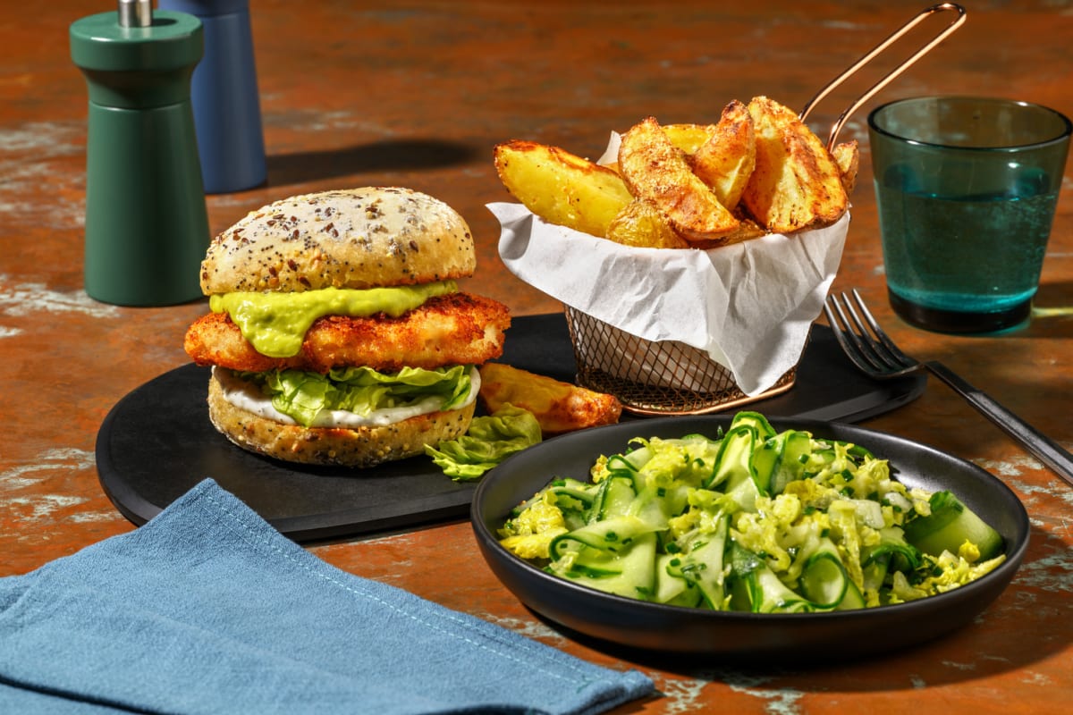 Le Crousti-Fondant : poulet & avocat