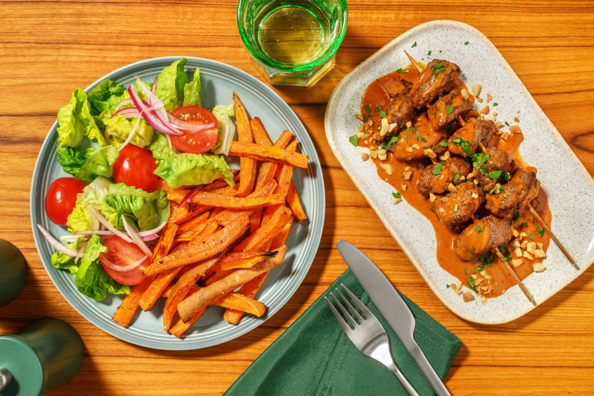 Nigerian Inspired Suya 21 Day Aged Steak Skewers
