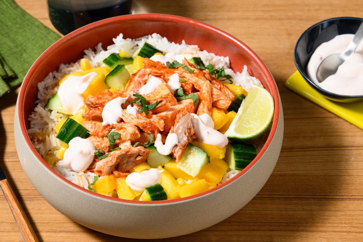 Poké bowl de Paddington avec saumon