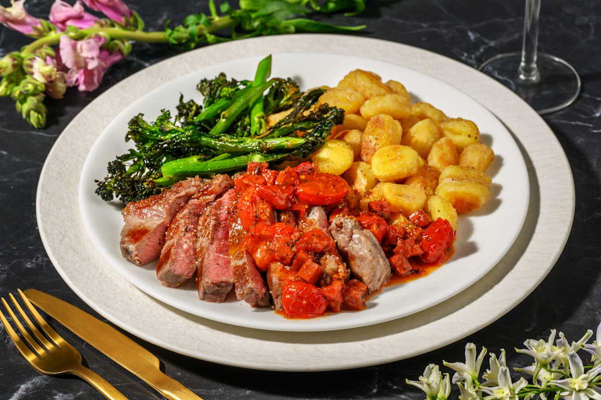 21 Day Aged Rump Steak and Crispy Parmesan Gnocchi