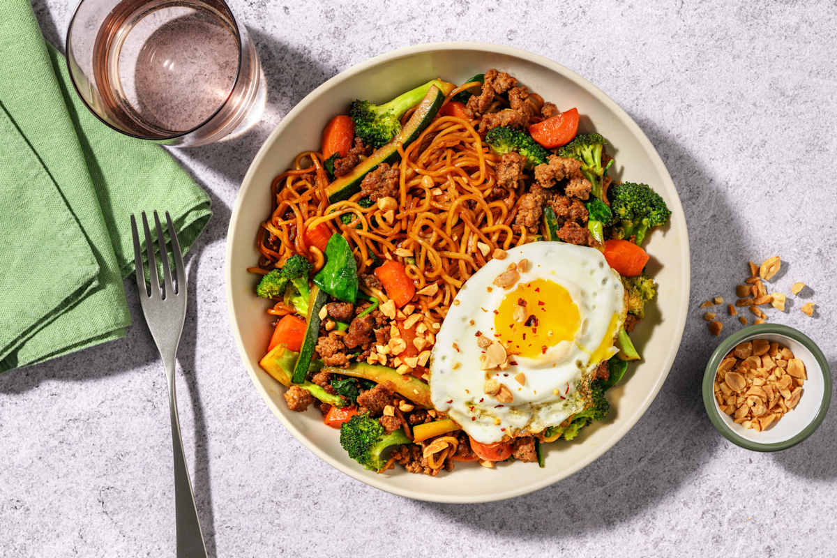 Kecap Beef & Veggie Noodle Bowl