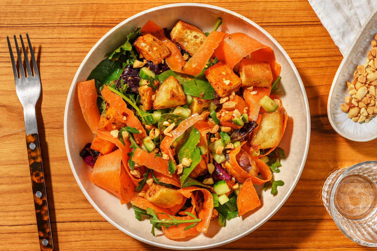 Thai Style Peanut and Sweet Potato Salad