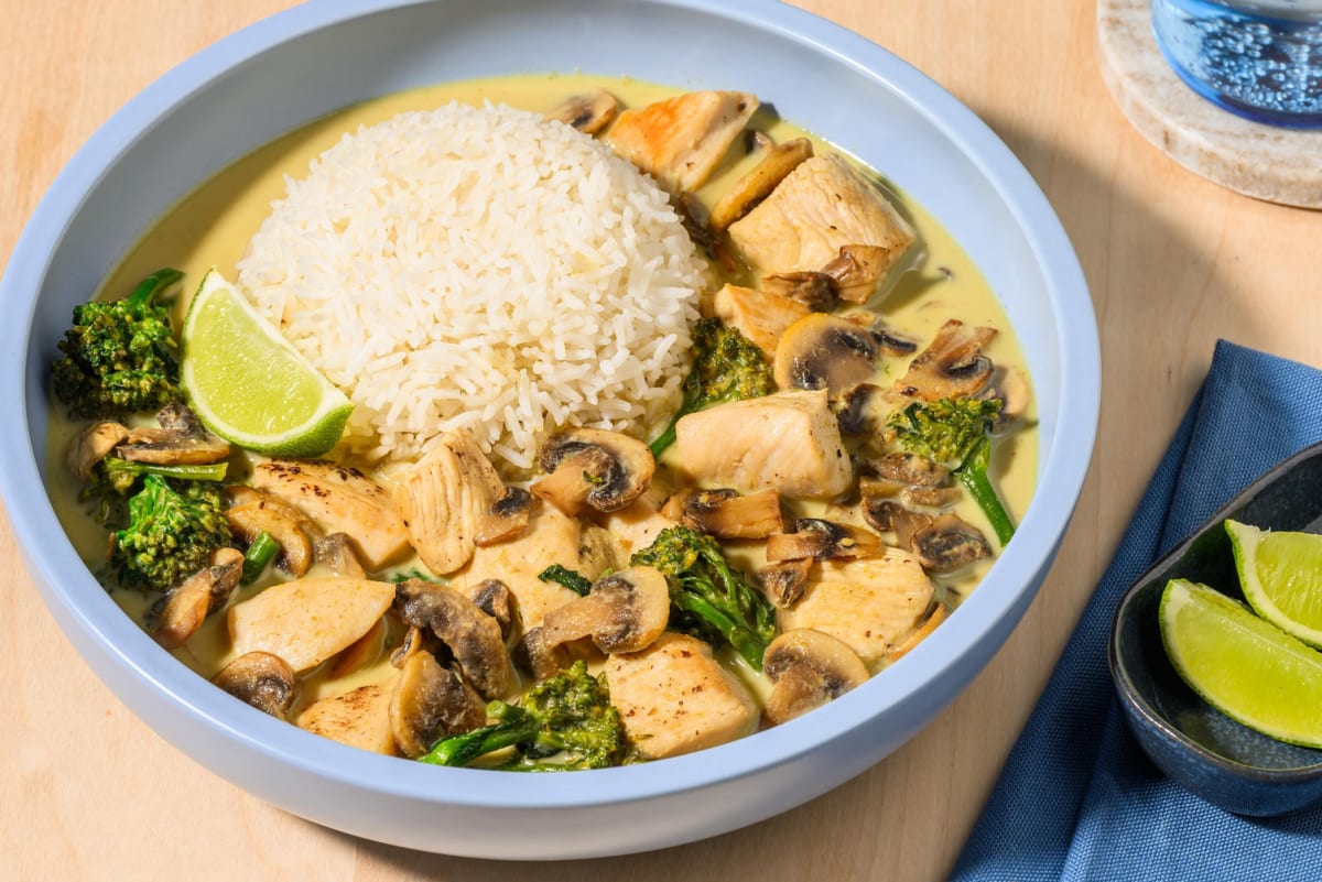 Thai Green Style Double Chicken Curry