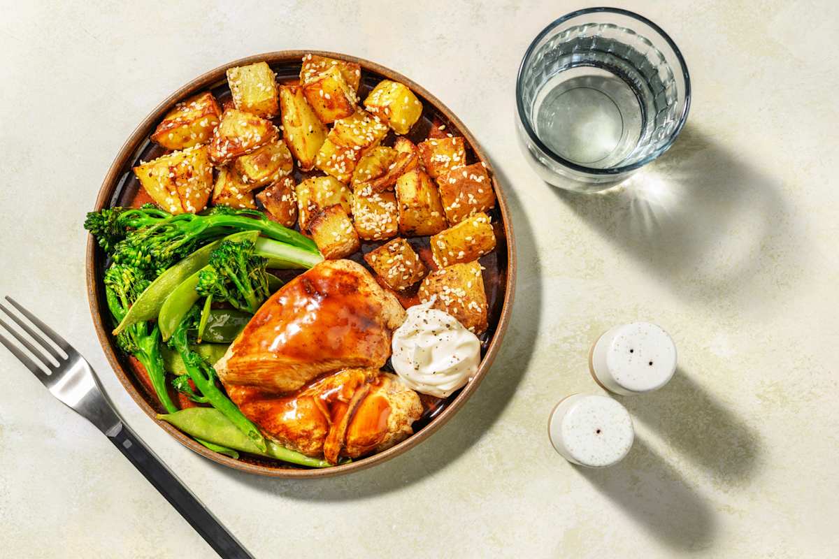 Fuss-Free Teriyaki Chicken Traybake