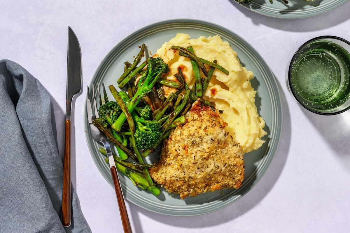 Herby Breaded Chicken Breast