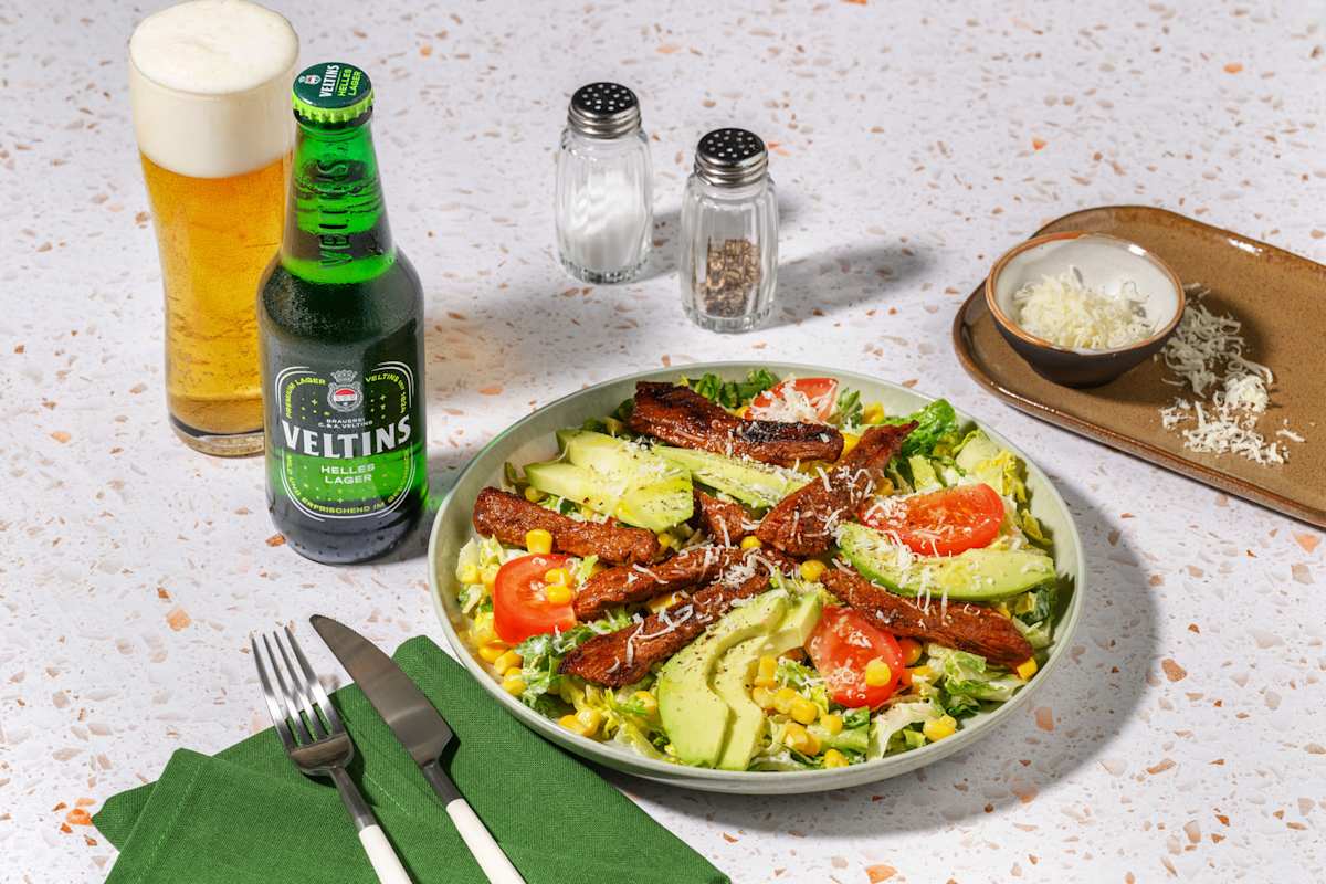 American Bowl mit Bio Beef Steak & Avocado