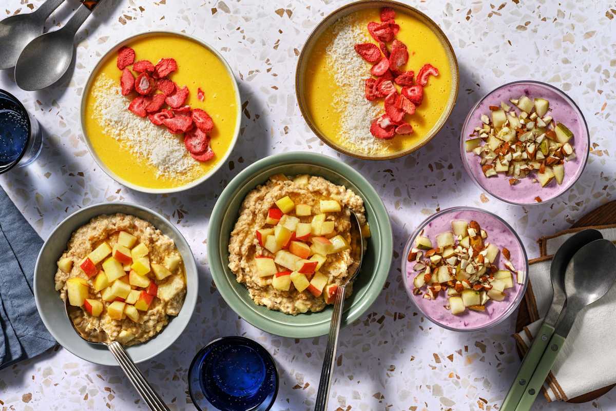 Kids breakfast for 3 days