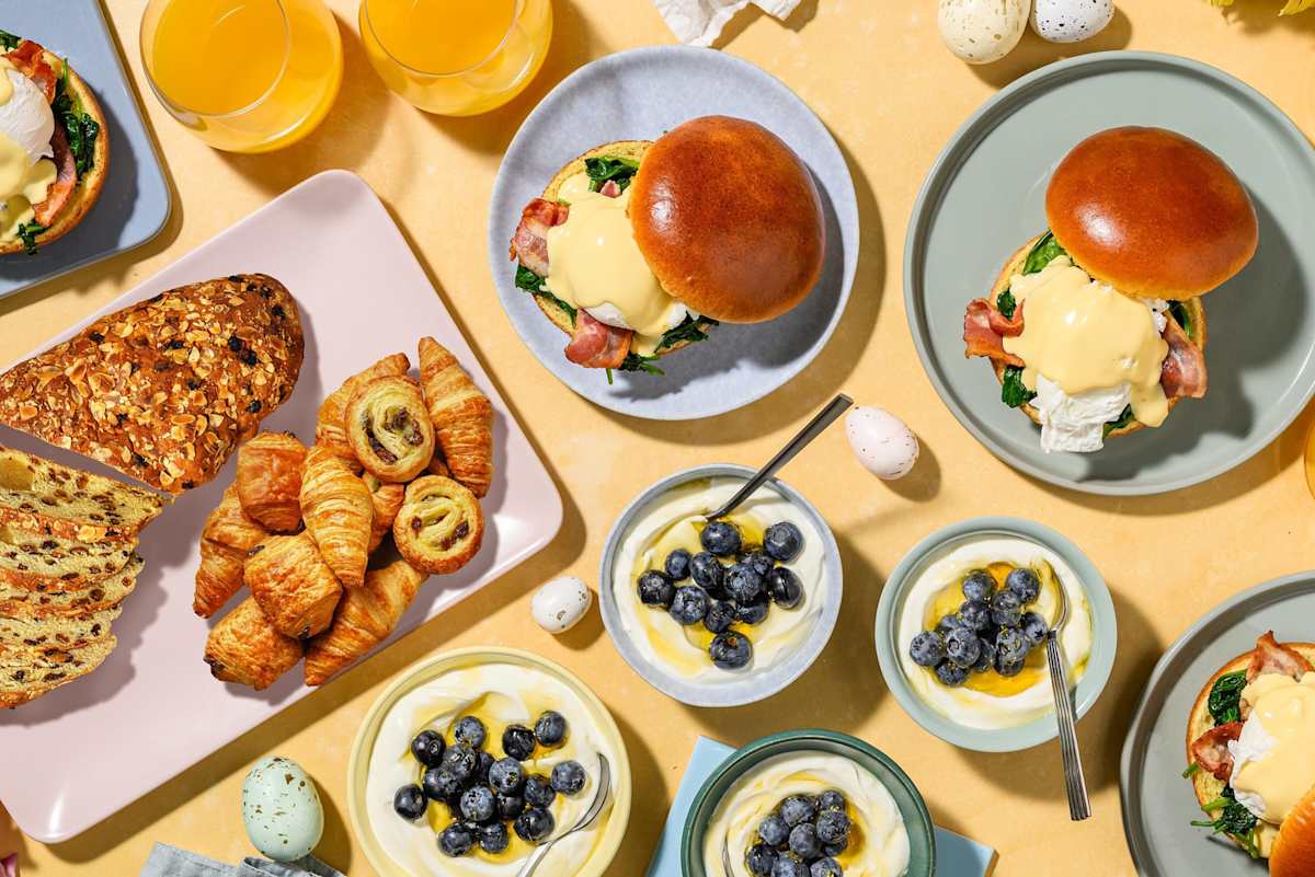 Paasbrunch met eggs benedict 
