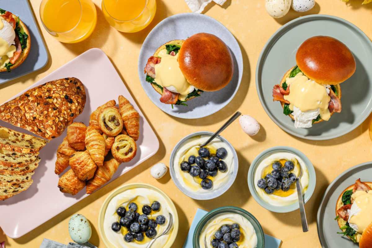 Paasbrunch met eggs benedict