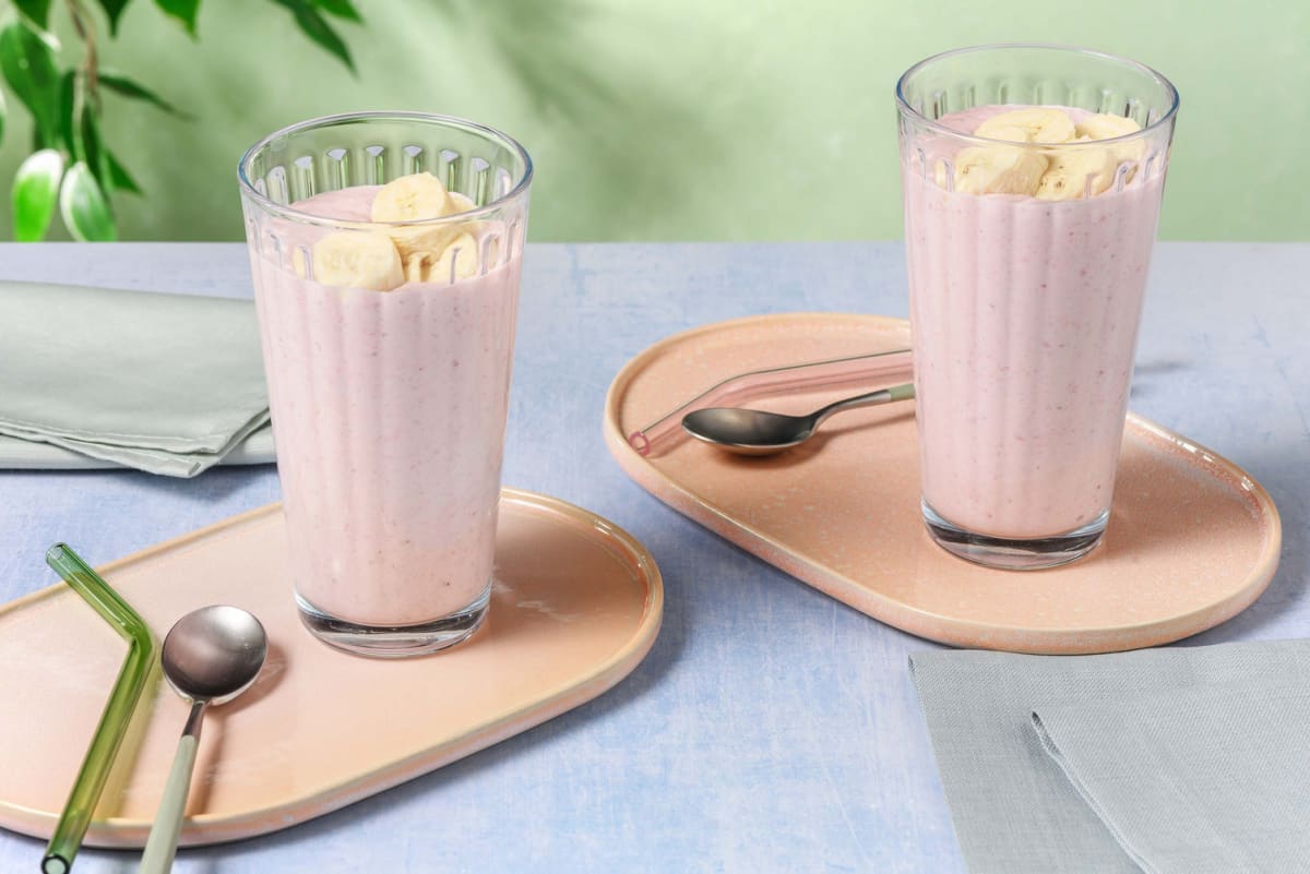 Smoothie à la fraise