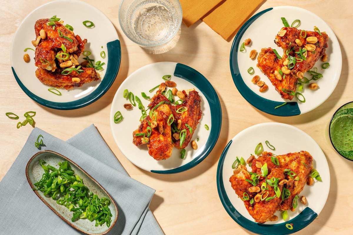 Honey-Garlic Chicken Wings
