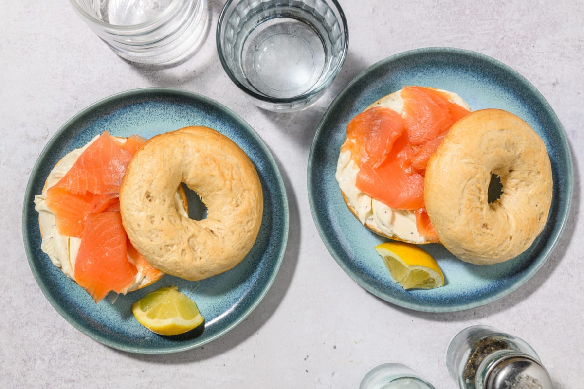Smoked Salmon Bagel