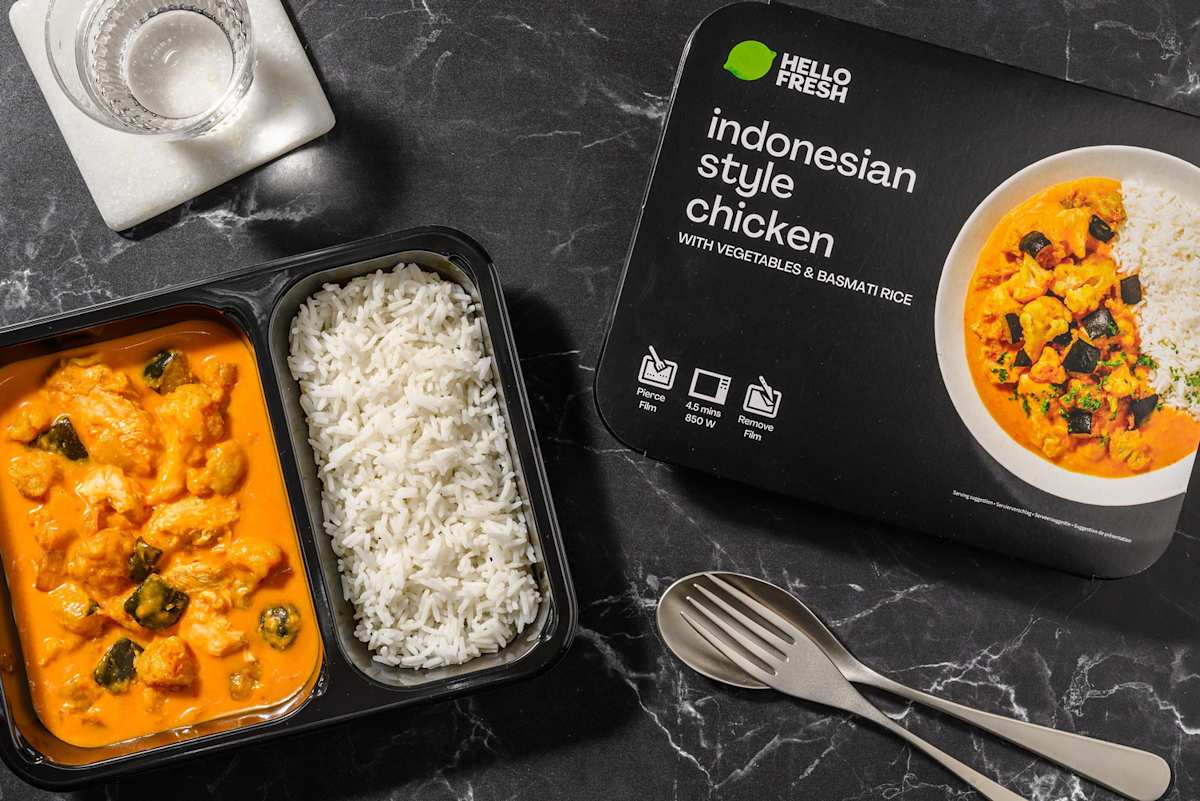Indonesian chicken & vegetable rice