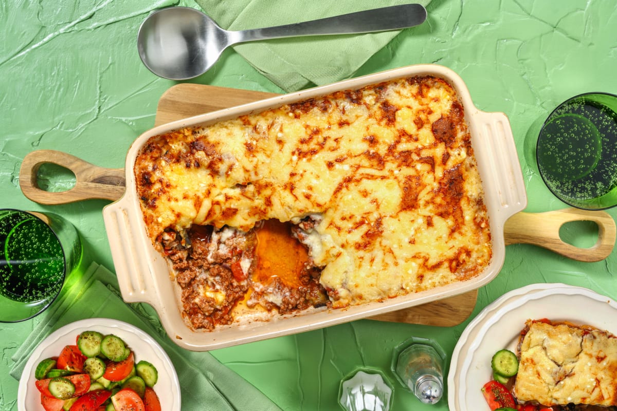 La moussaka au bœuf de yiayia Eleni