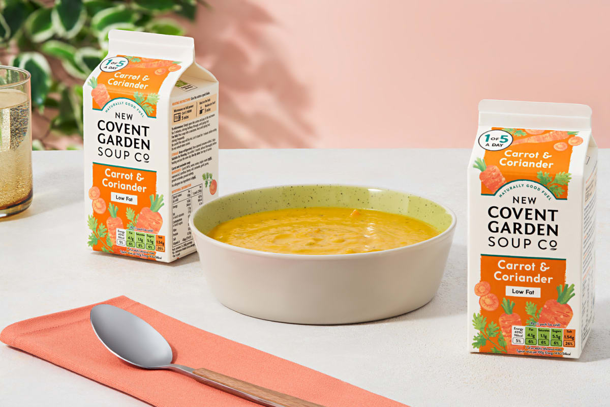 New Covent Garden Carrot and Coriander Soup Bundle