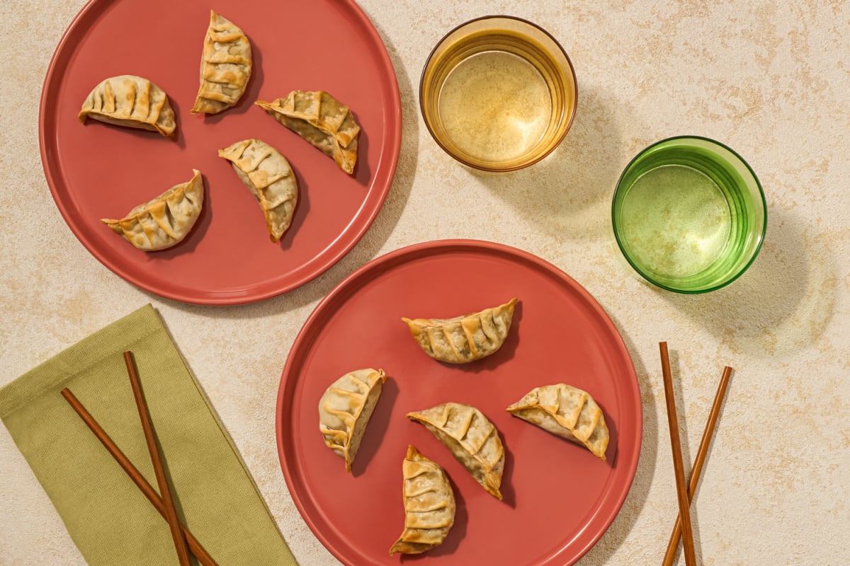 10 Vegetable Gyozas