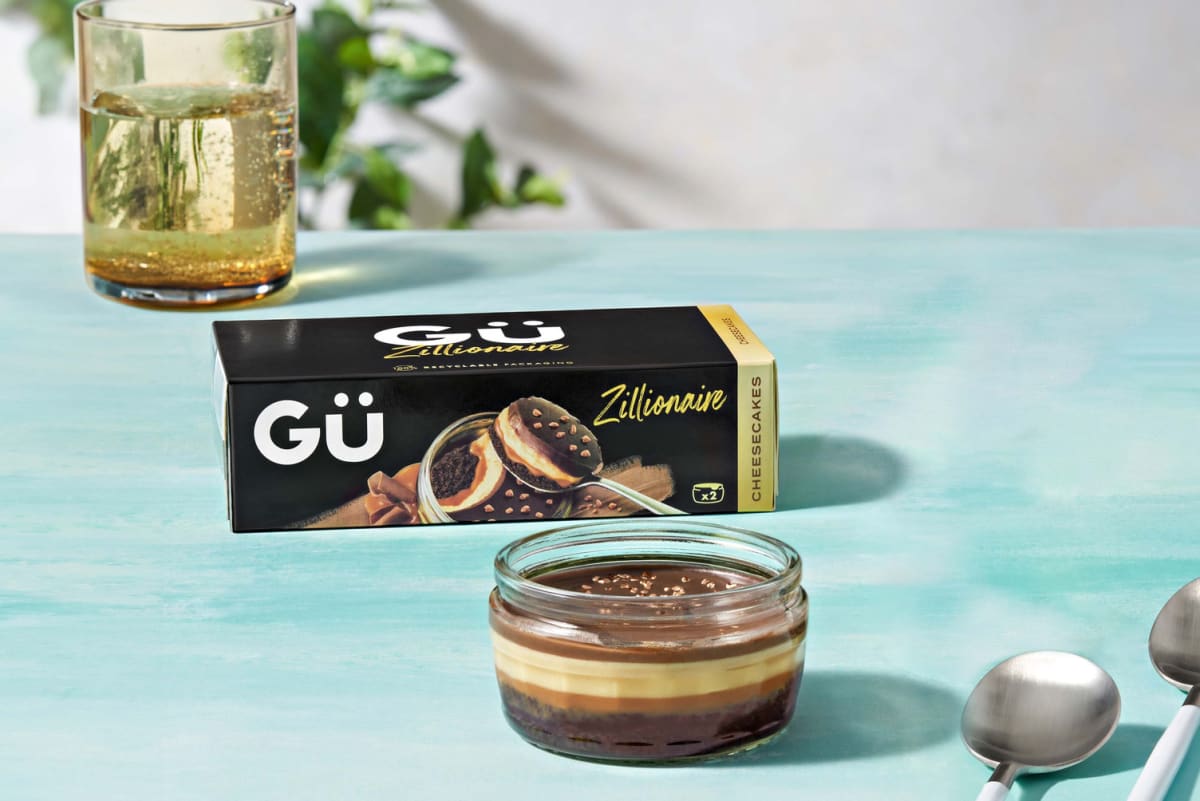 Gü-Zillionaire Cheesecakes