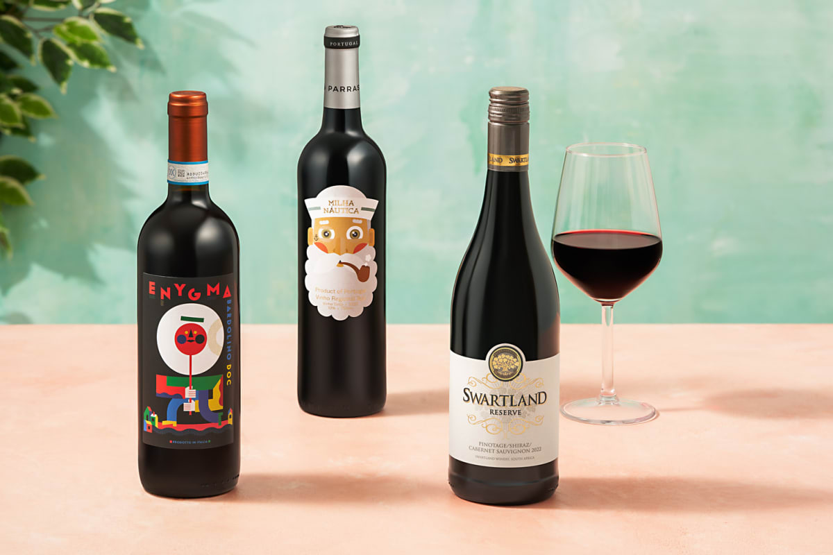 Red Wine Selection | 3 x 750ml bottles