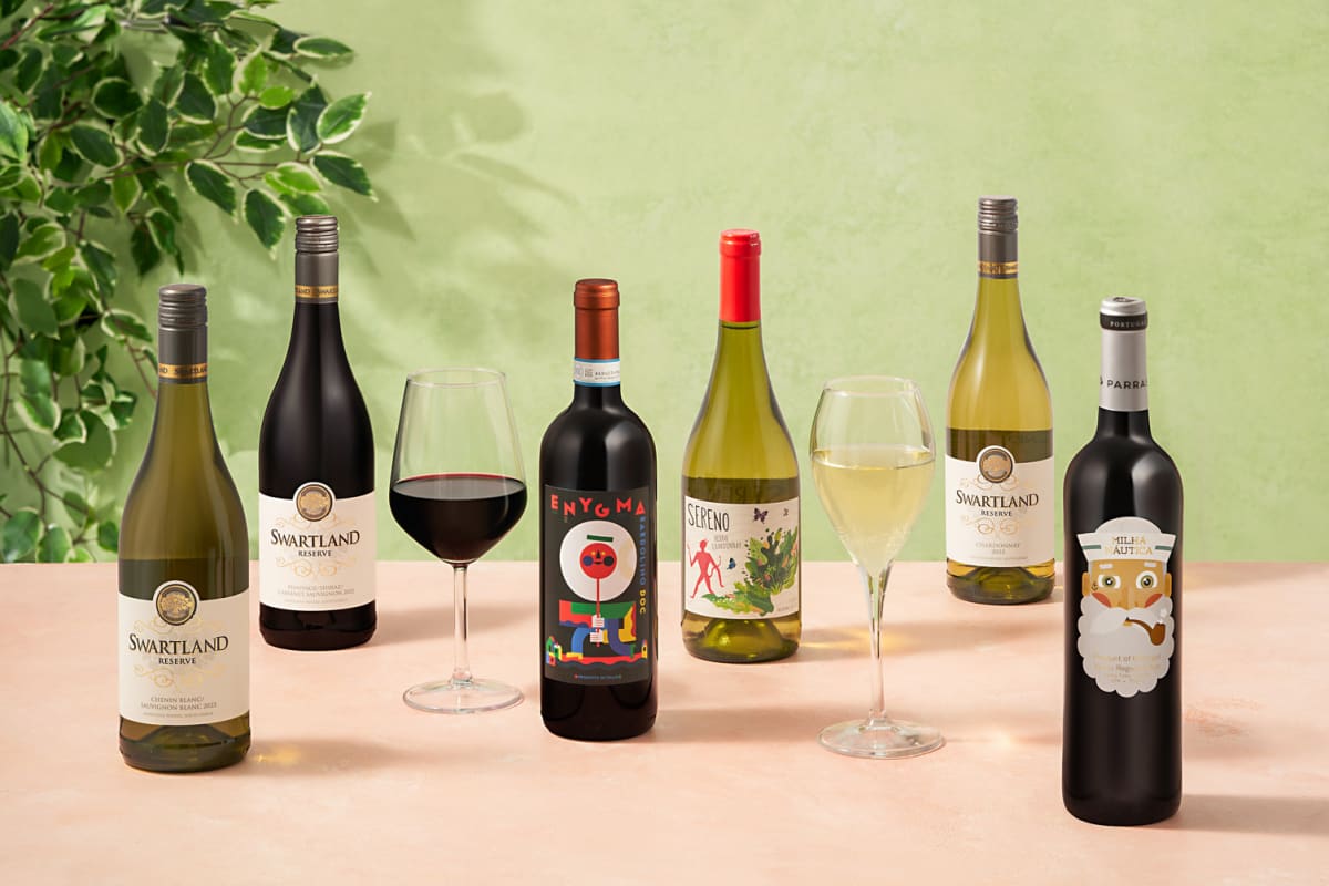 White and Red Wine Selection | 6 x 750ml bottles