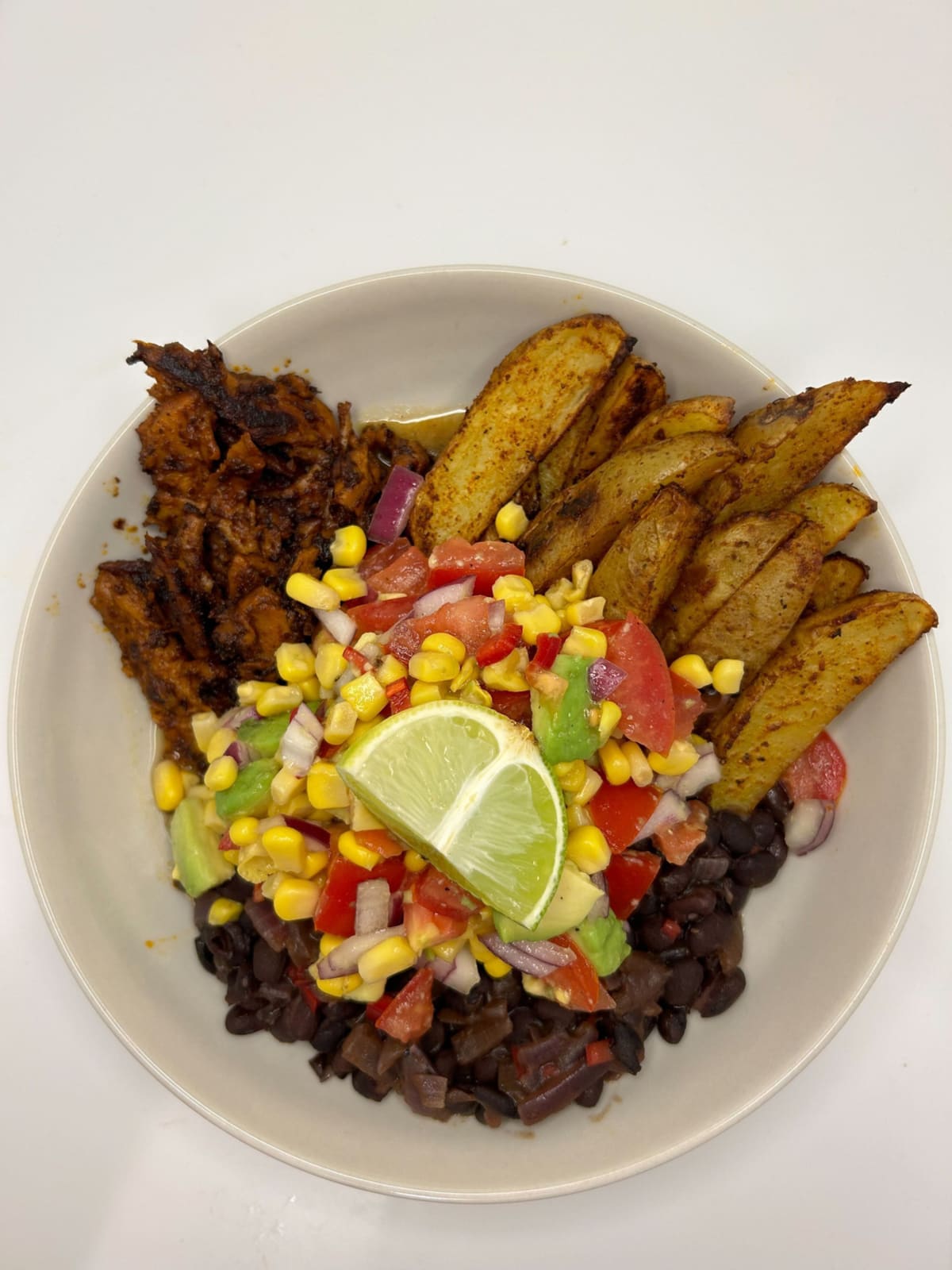 Vegane BBQ Pulled Bowl