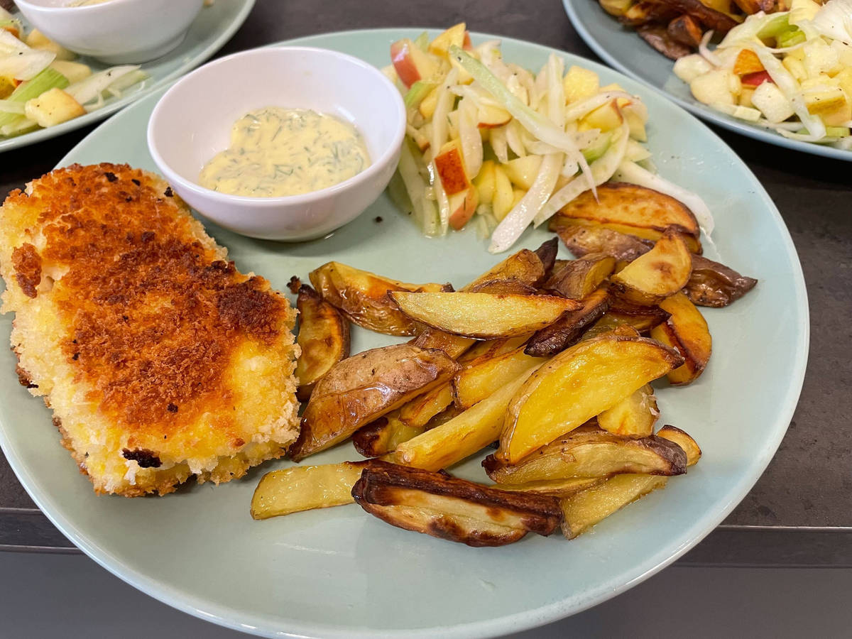 Breaded cod HelloFresh