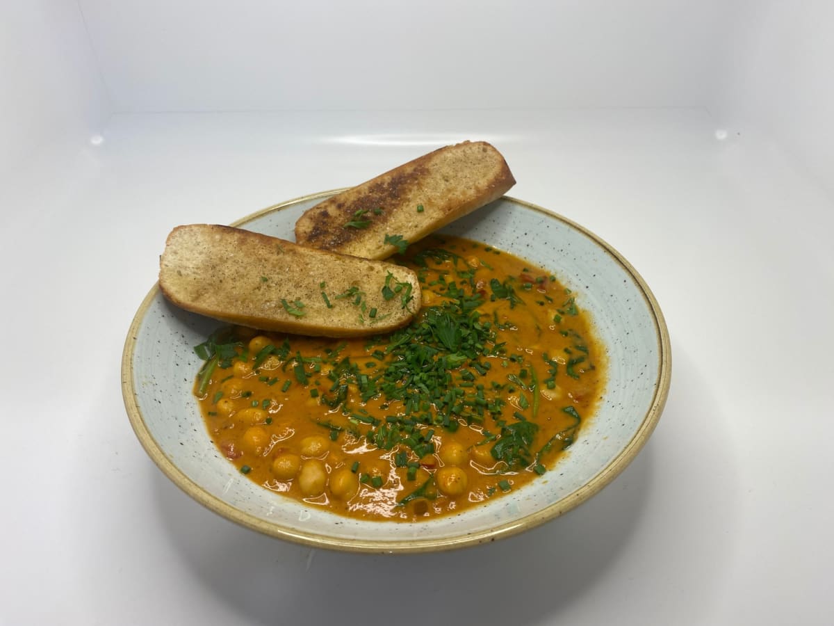 Geröstete Paprika-Suppe 