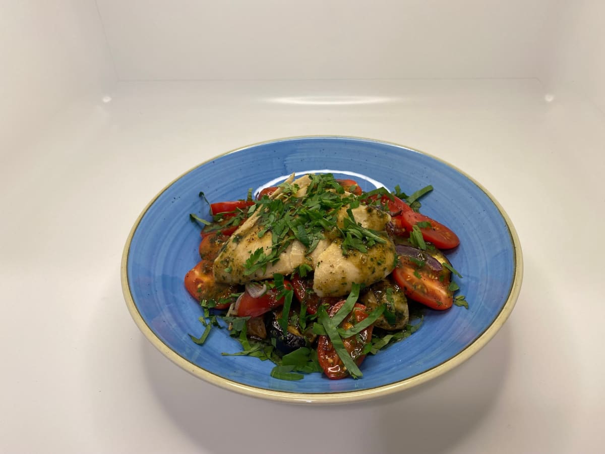 Salat des Italienischen Sommers