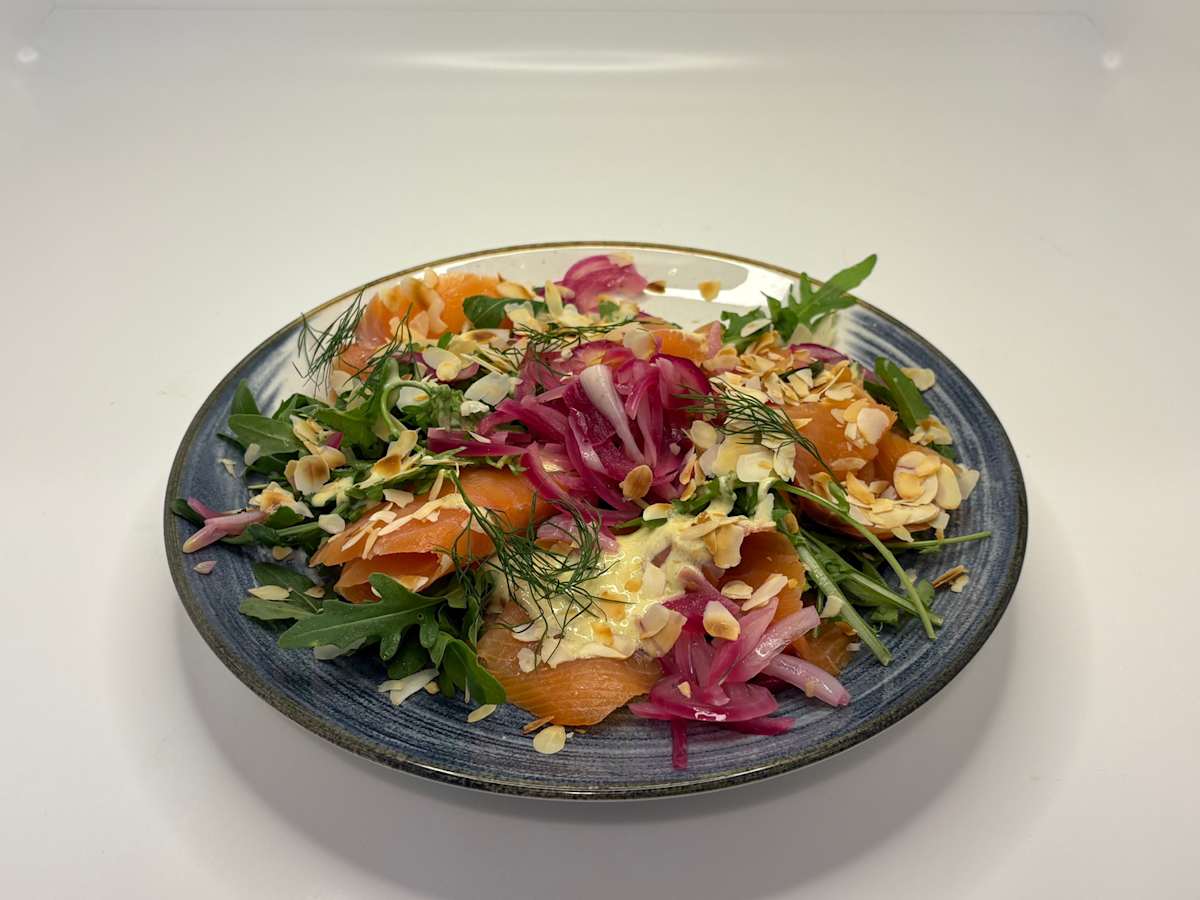 Räucherlachs Carpaccio!