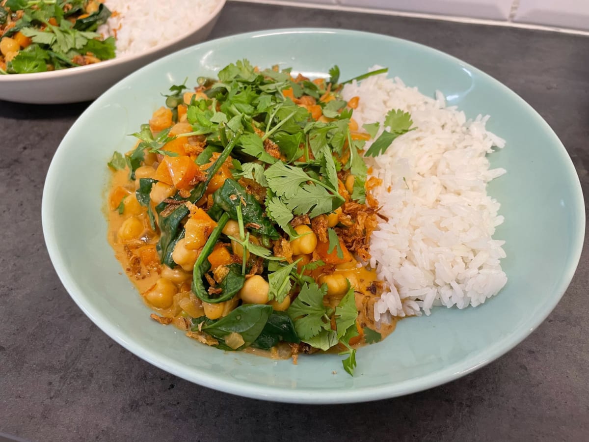 Indian chickpea curry