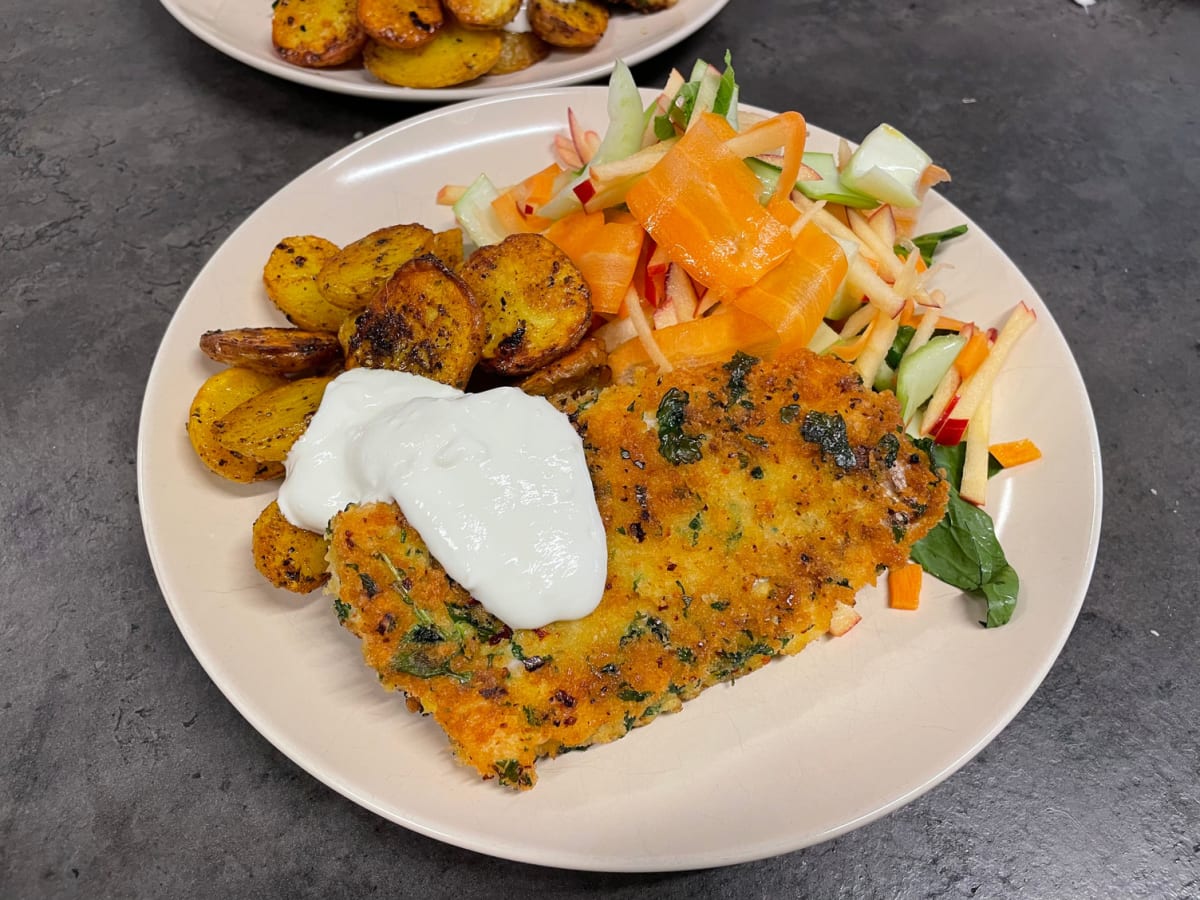 Asian breaded cod