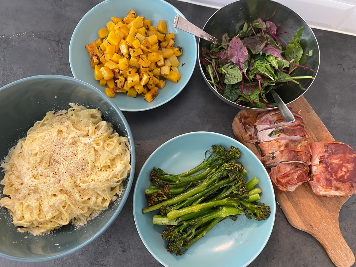 Saltimboccastyle pork tenderloin HelloFresh