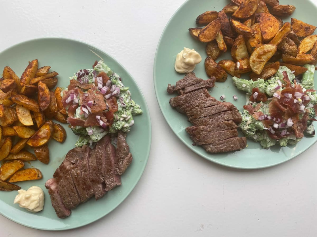 Steak and aioli