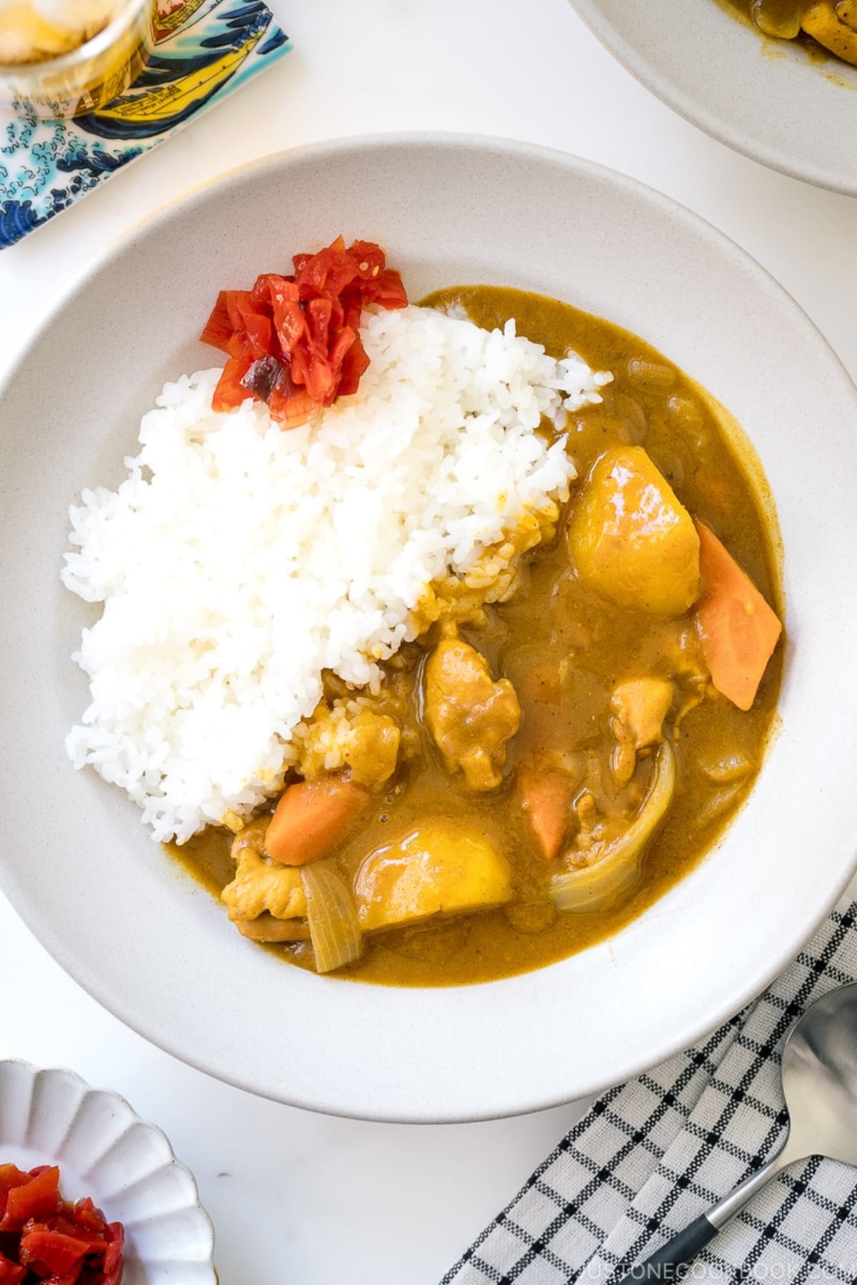 Japanese-Style Chicken Curry Bowls