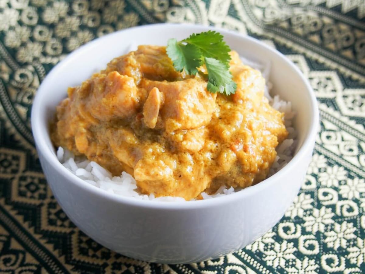 Creamy Coconut Salmon Curry