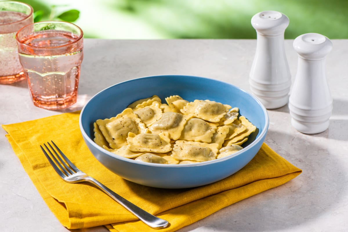 Savoury Mushroom Ravioli