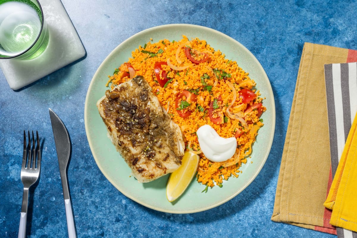 Mediterraner Za'atar Seehecht