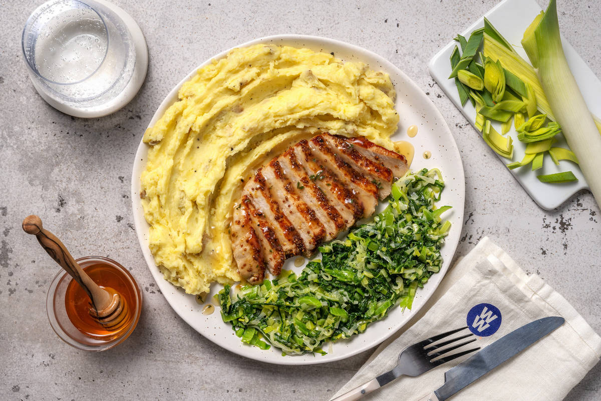 Honey Dijon Dijon Mustard Pork Chops Baked Pork Chops With Jammy