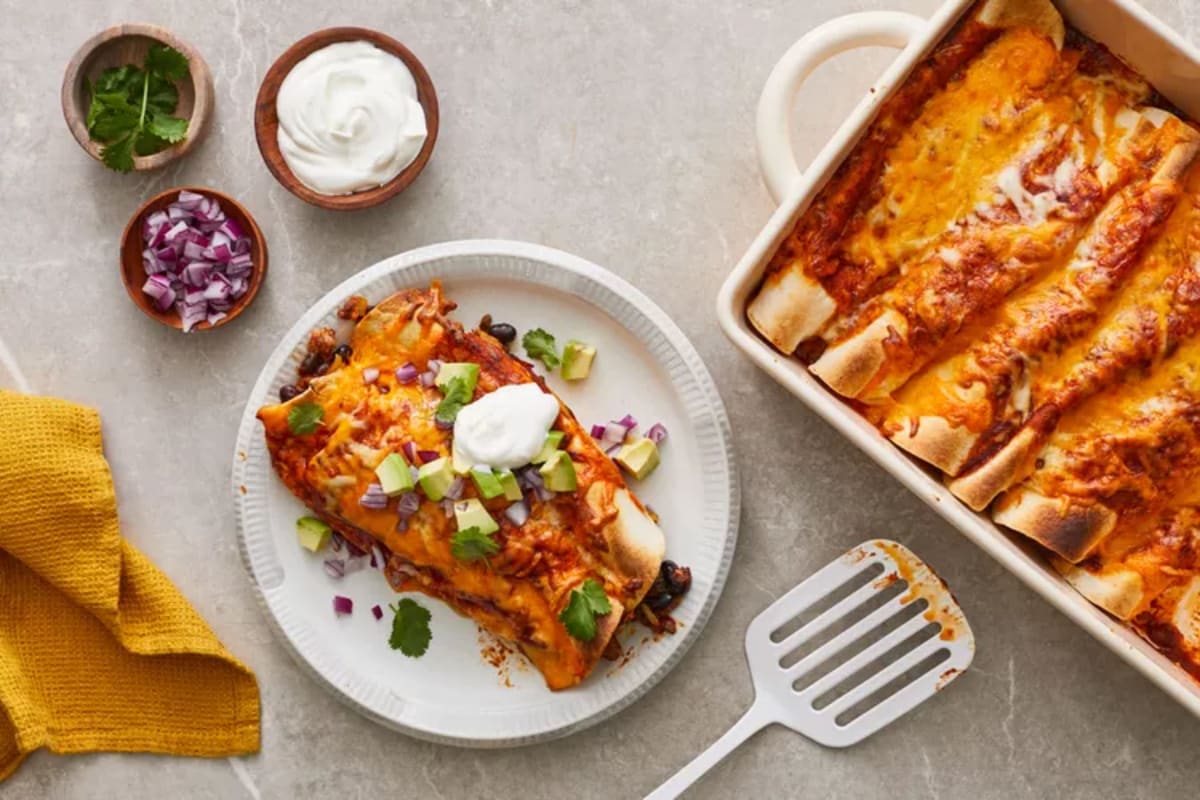 Beef Enchiladas