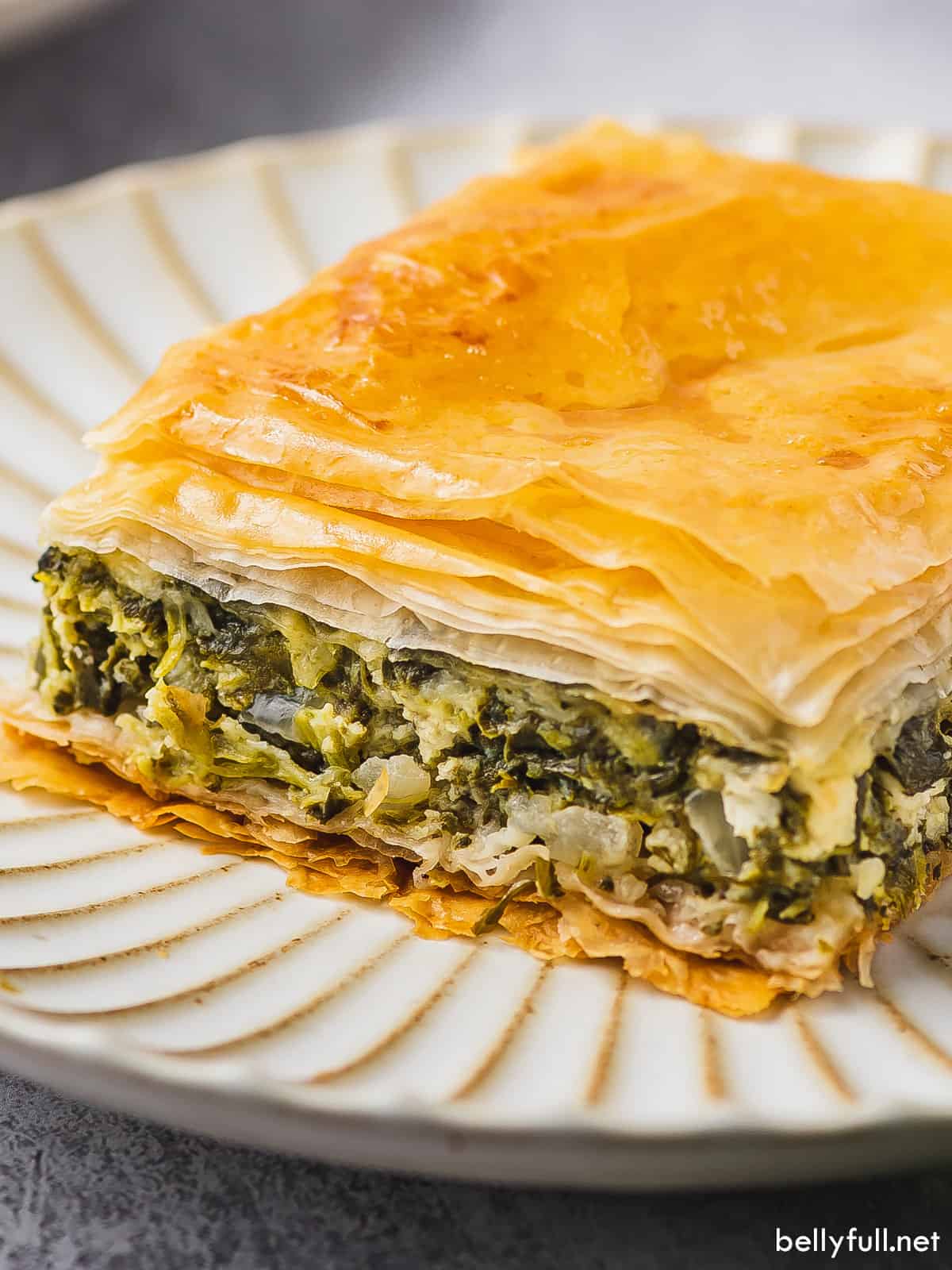 Spanakopita torta salata greca 