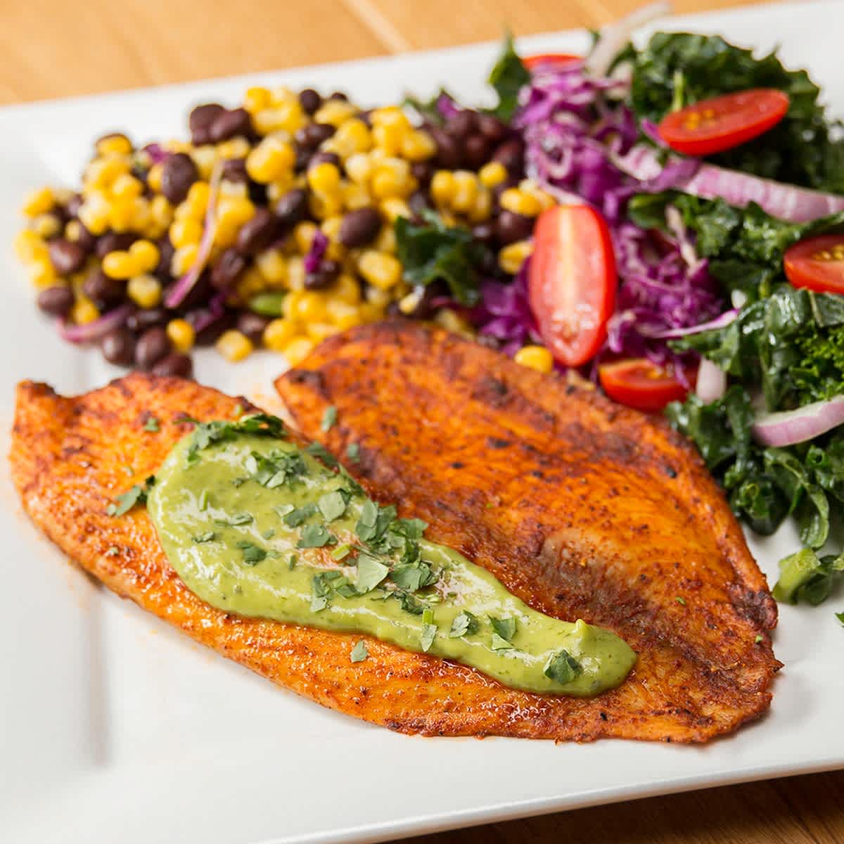 Chili lime trout