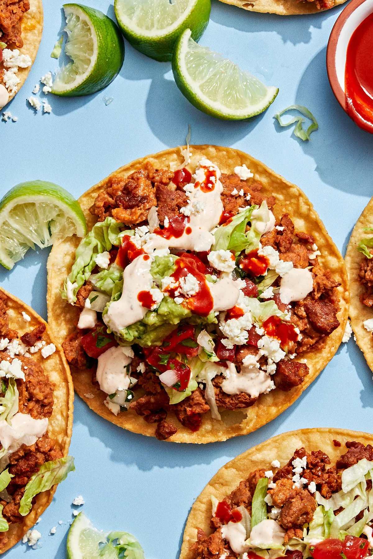 Superquick and Loaded Chorizo Tostadas