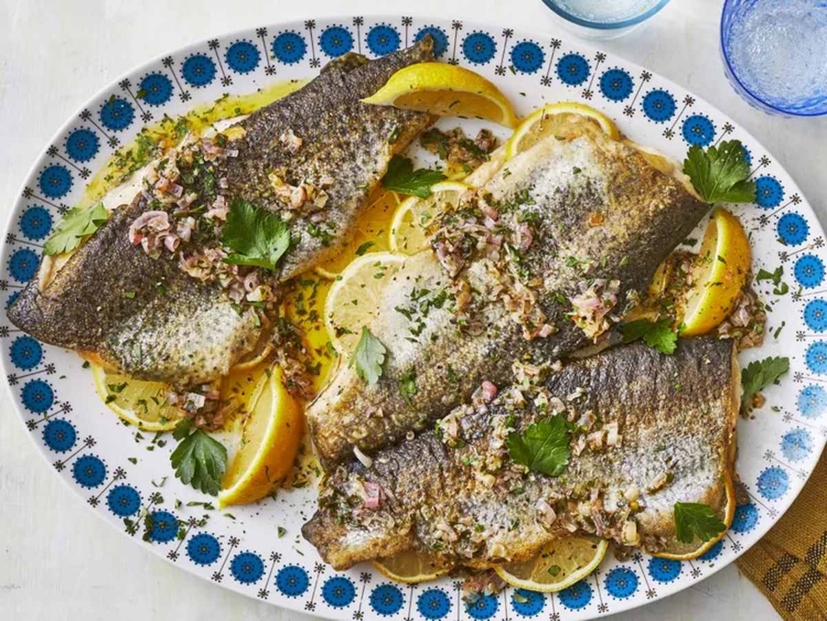 Buttery Trout Meunière with Blistered Tomato Rice
