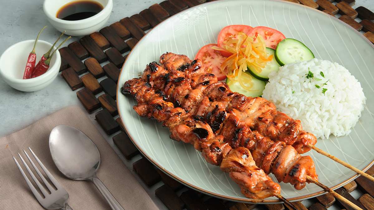 Sticky Manila Style Grilled Pork Chops