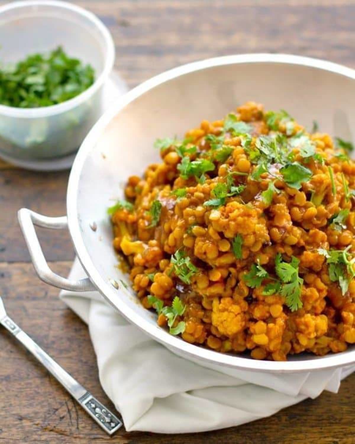 Mujaddar-Style Lentils and Rice