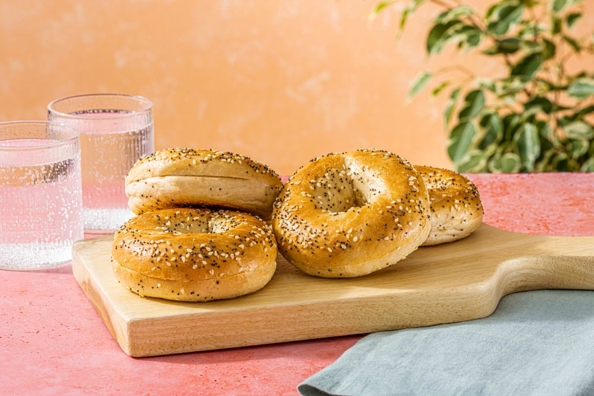 Bagels tout garnis