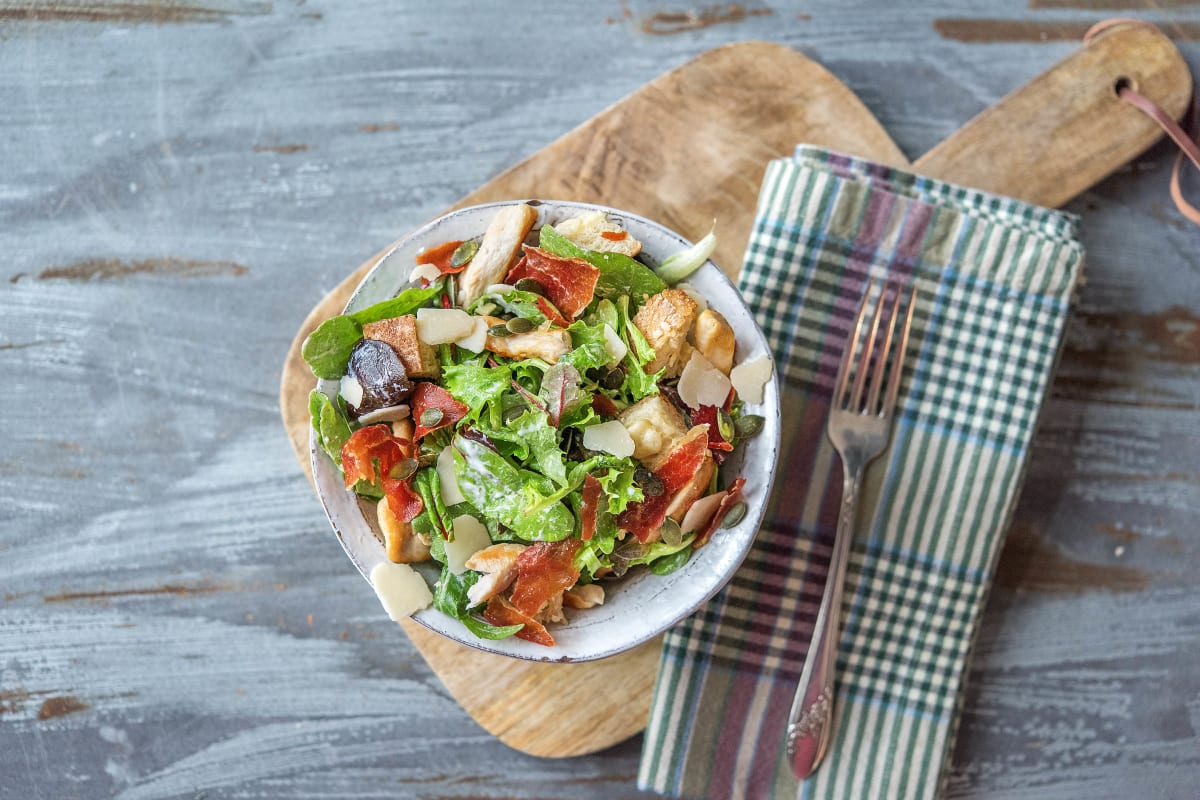 All Hail Healthy Caesar Salad