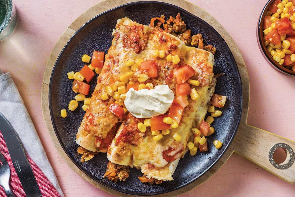 Mexican Beef Enchiladas